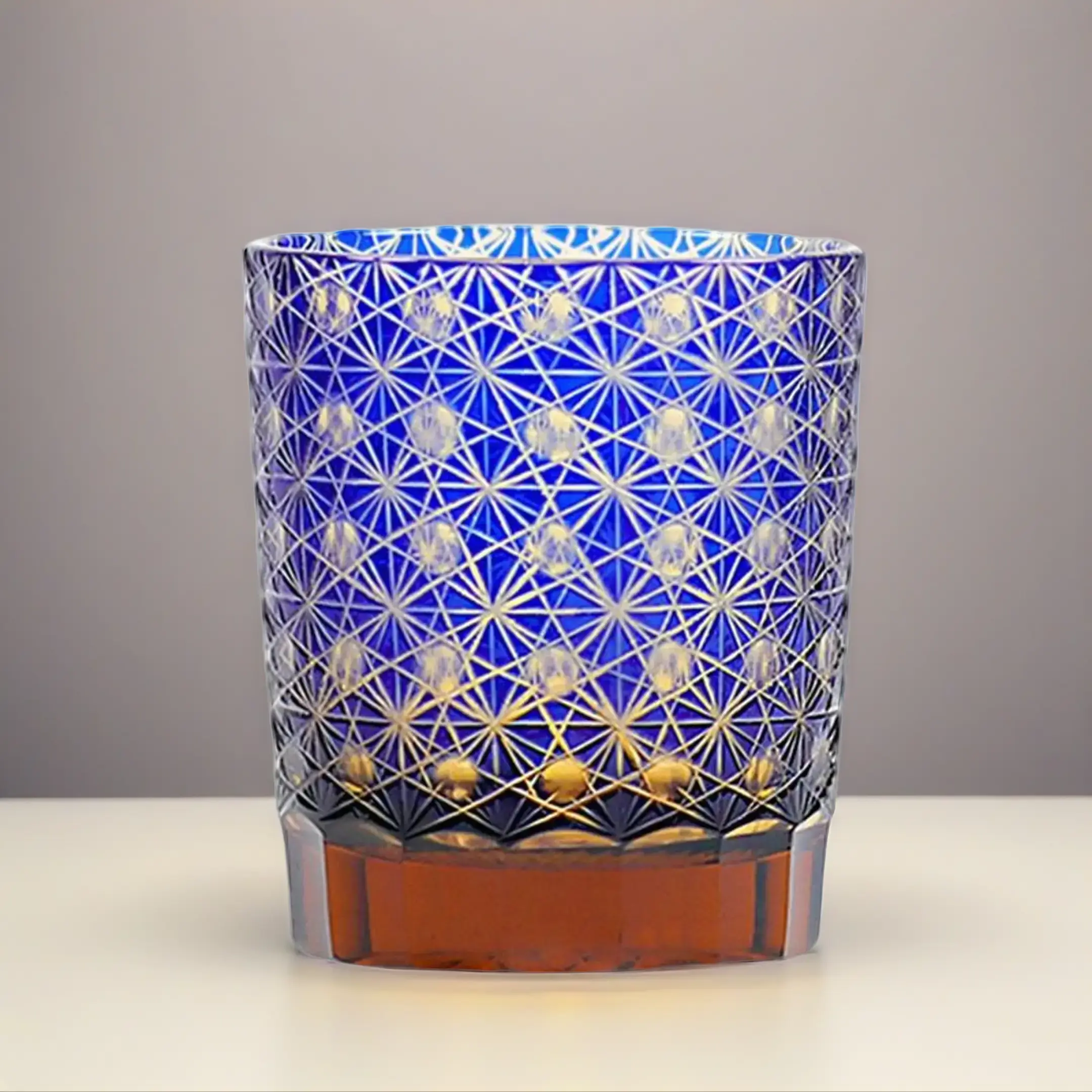 Handmade Crystal Whiskey Glass, Elegant Drinkware Glass - Ideal Home Gift for Kitchen Use, Glass And Crystal Glasses