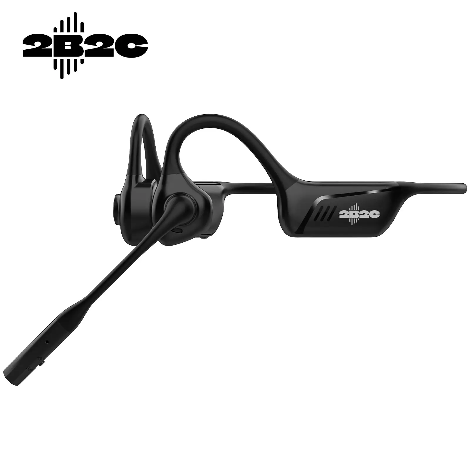 2B2C LK02 Open Ear Bluetooth Headphones -  noise cancelling headphones - ENC Cancellation & Multi-Button Driver - Office Headset - Wireless Gaming Headphones - openearearbuds - Ideal for Business Women & Men  Audio Electronic Springtok