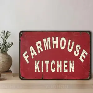 Vintage Farmhouse Kitchen Sign, Rustic Wall Decor, Wall Hanging Decor for Home Kitchen, Home Decor Ideas, Kitchen Decor, Housewarming Gift