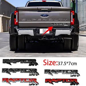 Ford Raptor Car Letter Sticker Tail Decoration, Custom Fit Vehicle Decal, Durable Exterior Marking, Easy Install Auto Accessories