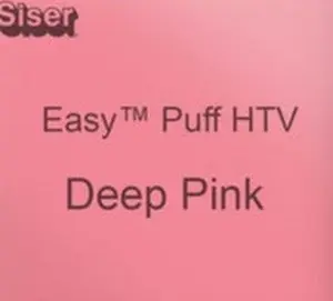 Siser Easy Puff HTV - Deep Pink