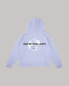 RISE BEYOND LIMITS GRAY HOODIE