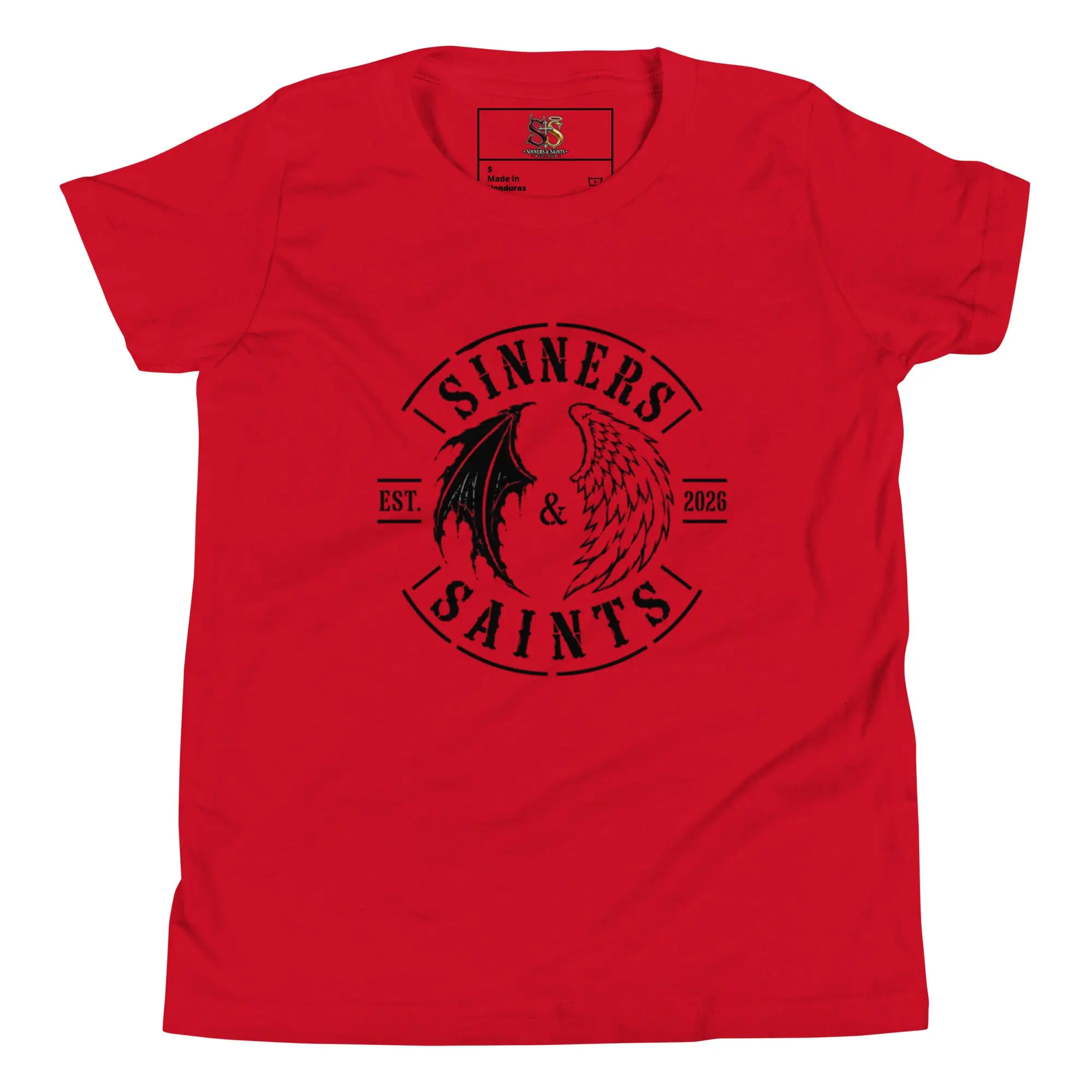 Sinners and Saints Youth Short Sleeve T-Shirt
