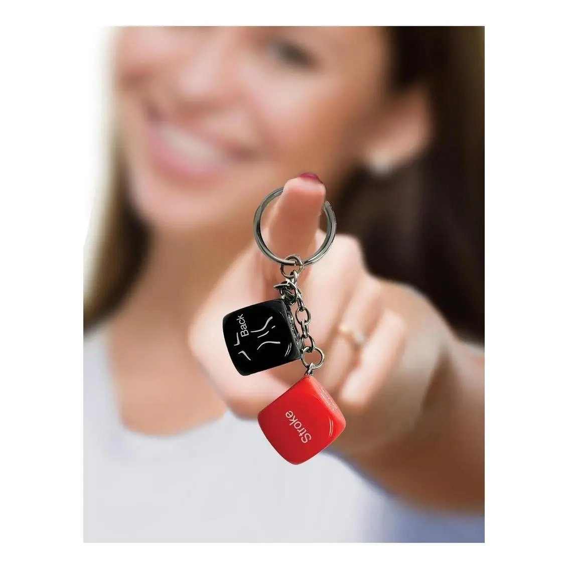 Sex Dice Keychain