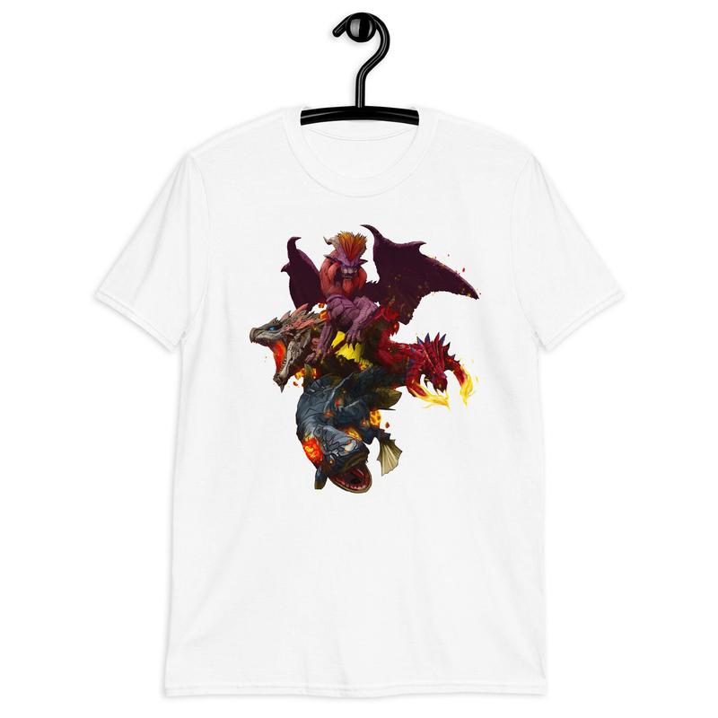 Monster Hunter Fire And Brimstone Unisex TShirt 45752 2655