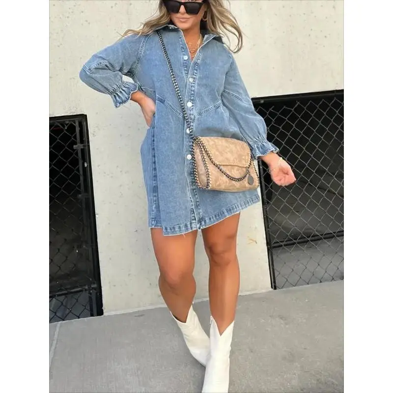 how to style a denim dress for a western wedding - TikTok Shop