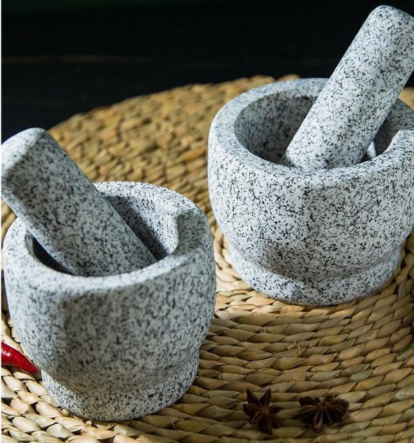 Natural Stone Garlic Masher