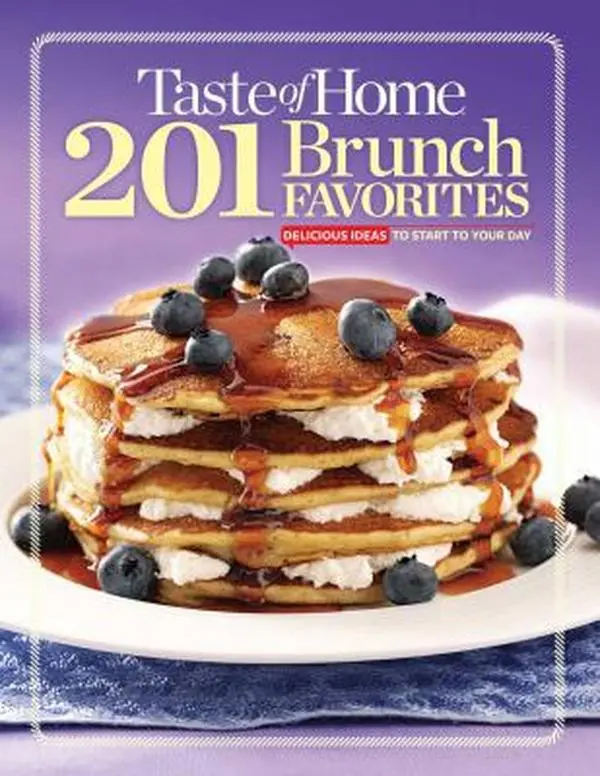 Used Taste of Home Brunch Favorites Cooking Book - Editors at Taste of Home, 201 Delicious Food Ideas, Daily Breakfast Prep/Cook Times, Tested & Approved, Spiral-Bound Soft Cover, Full Color Photos, English, Mother's Day Surprises Option