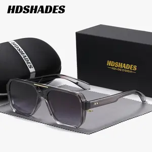HDSHADES Unisex Refined Functional Full-frame Sunglasses Square Frame Off-road Cycling Sunglasses UV400