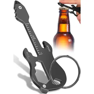 Rockstar Keychain Multitool with Bottle Opener