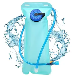 Water Bladder, Leakproof Water Storage Bladder Bag, Hydration Reservoir Replacement for Backpacks for Hiking Camping Running Cycling, Outdoor Activities