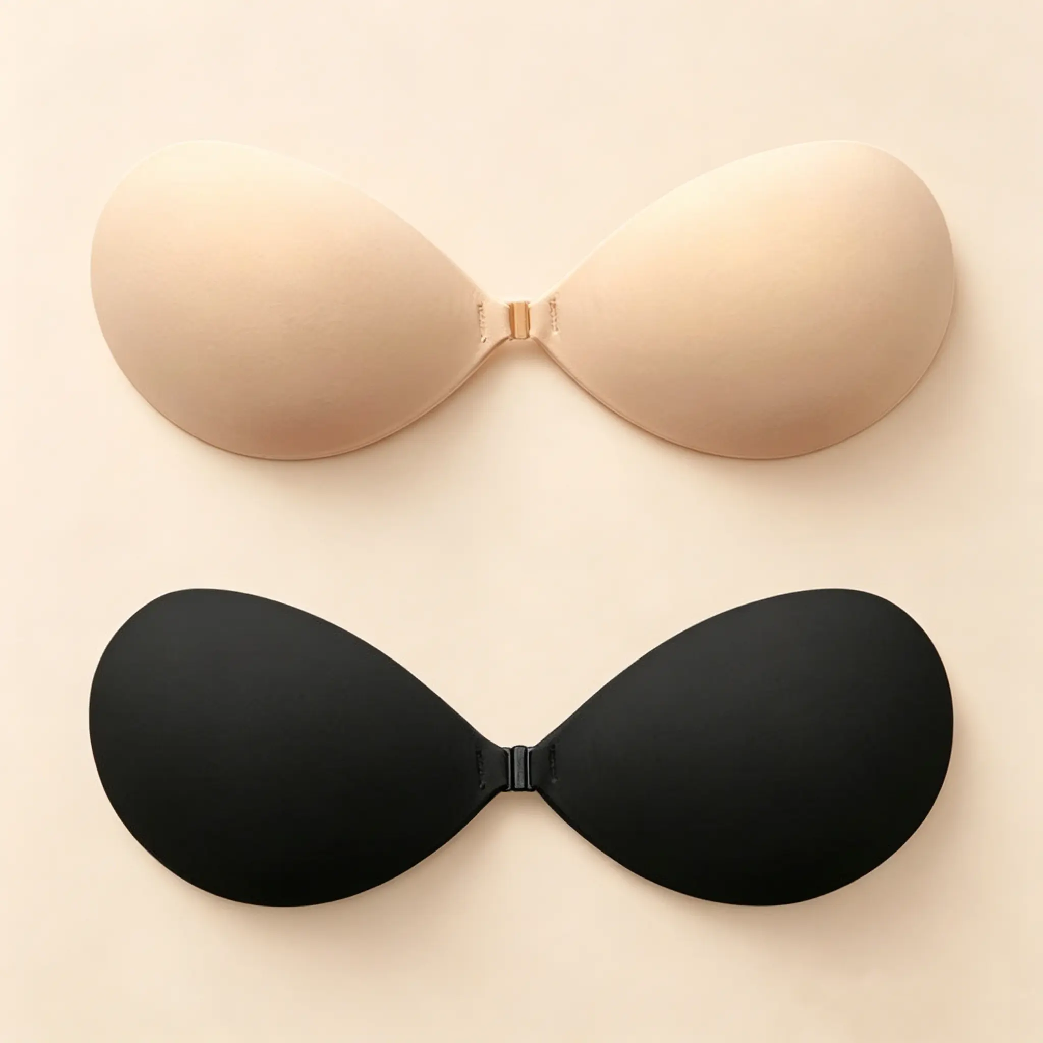 Quietlake Women Silicone Nipple Covers Invisible Reusable Waterproof Push Up Solid Triangle Nipple Pads Daily Lingerie Accessories