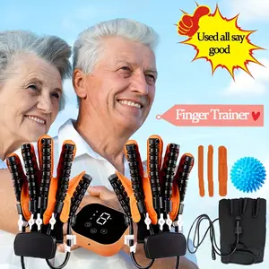 Intelligent Hand Healthcare Massage Rehabilitation Robot Gloves Newly Upgraded, Adjustable Compression, Suitable for Finger Training, Simple And Effective Finger Exerciser Tool, Suitable for Mother's Thanksgiving Halloween Gifts hand exerciser ideal gift