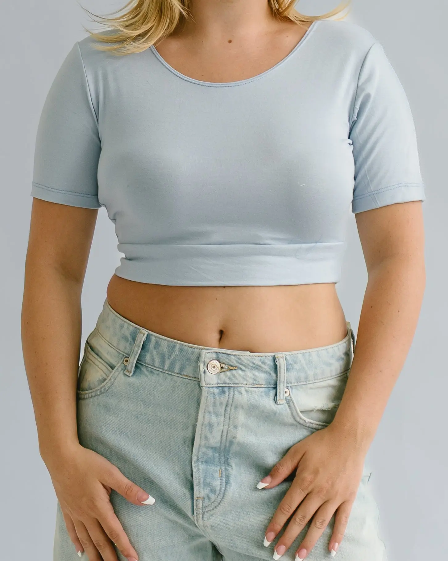Classic Boyfriend Halftee Summer Casual