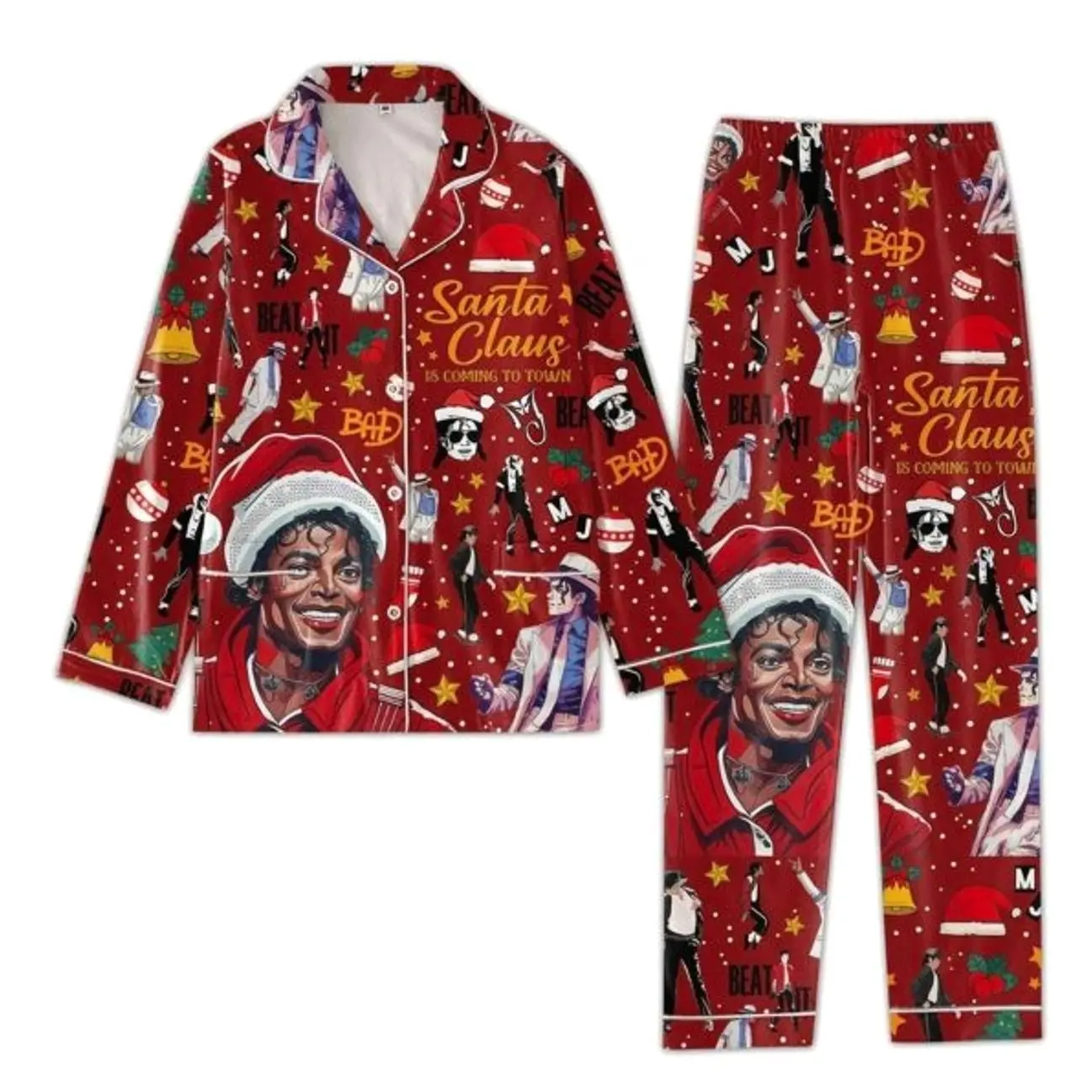 Michael Jackson Christmas Pajamas