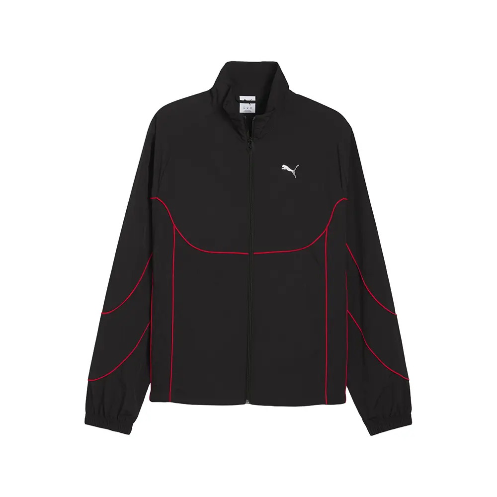 PUMA Mens Pumatech-X Athletic Outerwear Casual - Black PUMA Mens Pumatech-X Athletic Outerwear Casual - Black