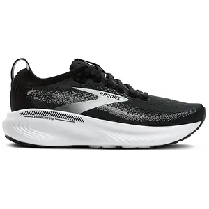 Brooks Women's Adrenaline GTS 25 Running Shoes Black/White for Comfortable & Durable Performance Sleek and Functional Design Ideal for Runners