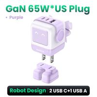 RG 65W Charger Purple