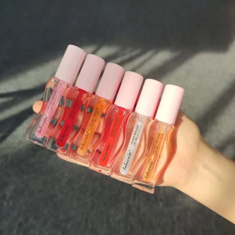Moisturizing Tinted Lip Oil, 2 Counts/set Long Lasting Lip Gloss, Glossy Lip Glaze, Liquid Lipstick for Makeup, Lipstick for Girls & Women
