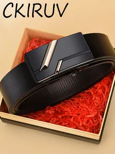 Men's Business Belt, High-Quality Casual PU Leather, Multifunctional Fashion Waistband, Denim Jeans Long Belt, Party Wear, Daily Clothing Decoration