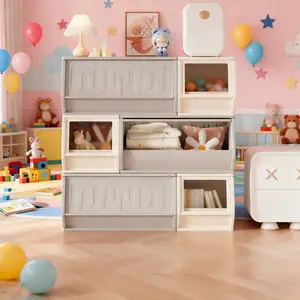 Storage box, different specifications and sizes can be combined by yourself, baby toy storage rack, baby snack storage cabinet, locker counter, multi-functional children's bookcase storage rack