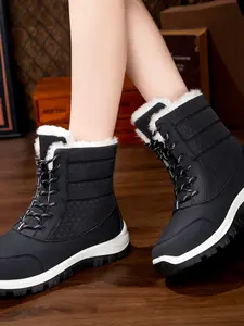 Arctic Light Mid-Calf Snow Boots, Waterproof Fleece Lined Winter Boots, Warm and Comfortable, Ideal for Cold Weather