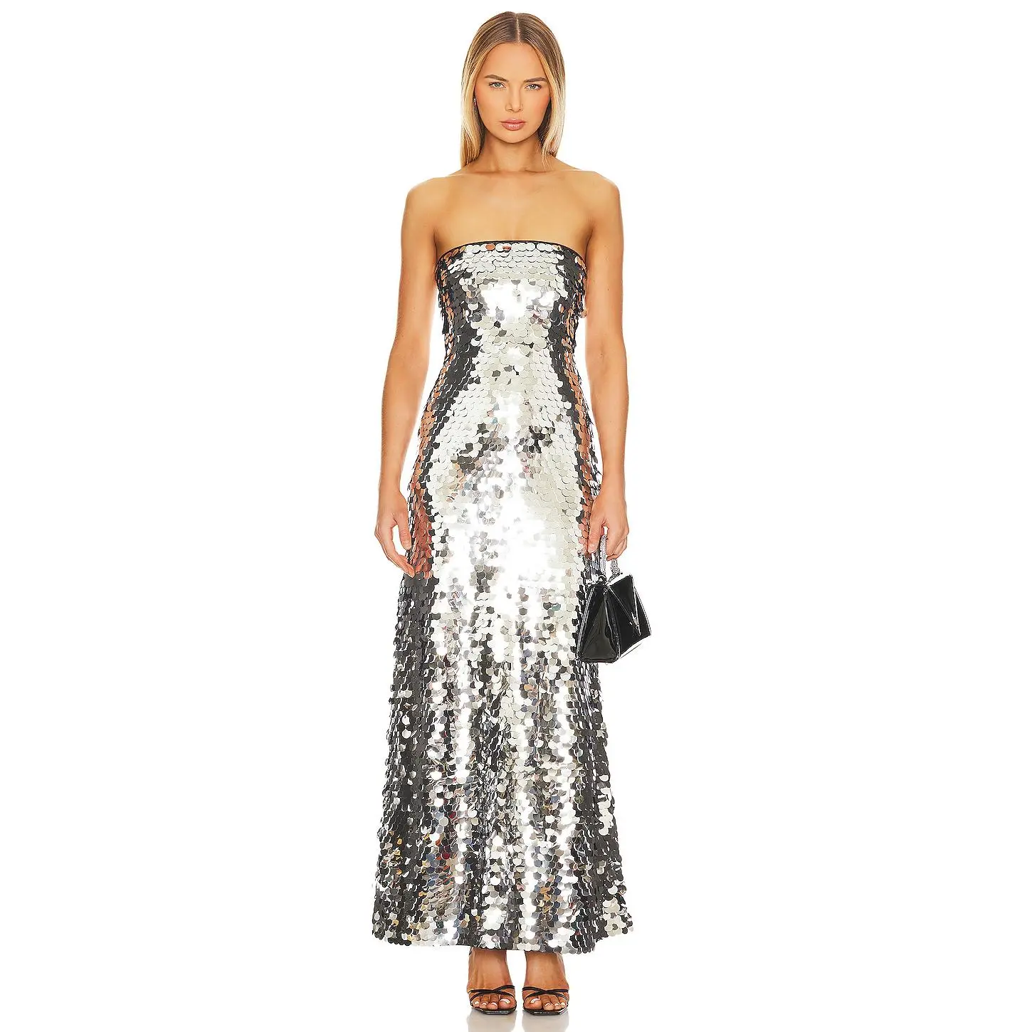 House of Harlow 1960 x REVOLVE Valentina Gown in Silver