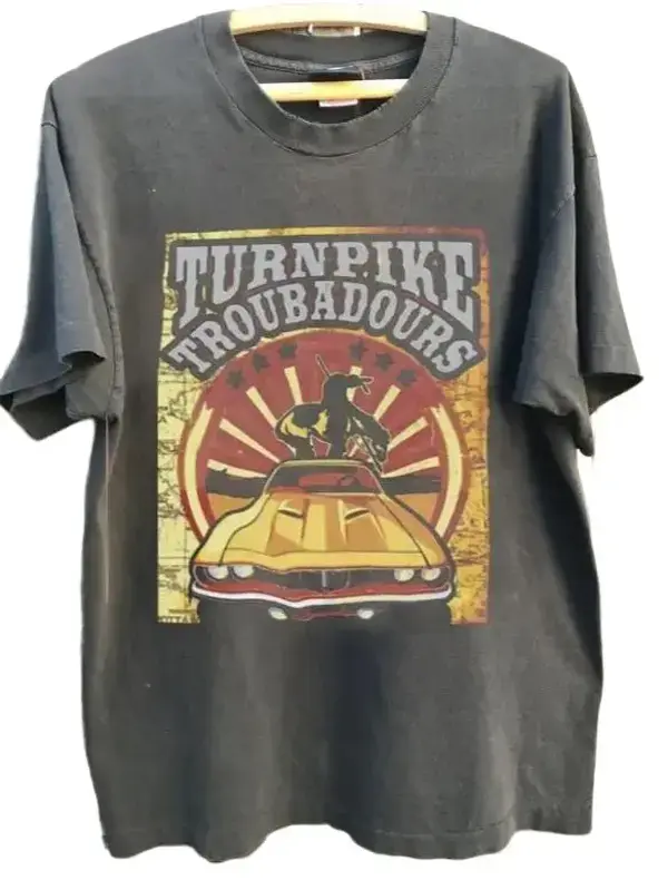 Turnpike Troubadours Band Graphic Charcoal Unisex T shirt Men Women S-5XL