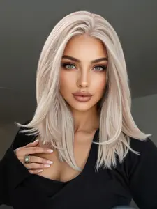 13x6 Hand-Woven, Fashion, Natural Look, Easy Care, Suitable for Daily Wear & Special Occasions, Lace Front Wigs