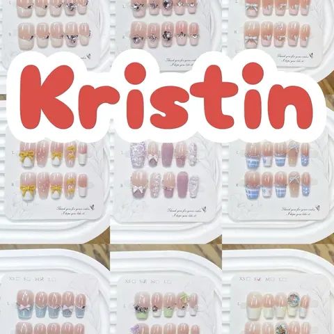 Kristin1444:Handmade press on nails online bidding-6