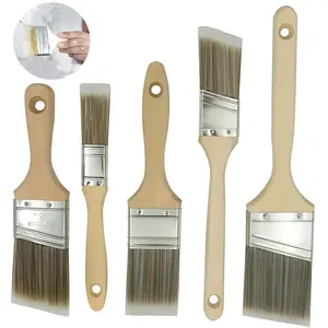 Professional Paint Brush Set — Reliable for Cutting-In, Wide Coats, Stains & Varnish on Doors, Shelves & Renovations