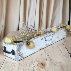 French Country Garden Wooden Box