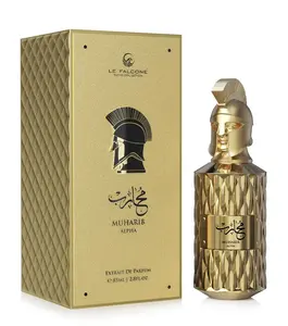 Le Falcone Perfumes | Muharib Alpha | Extrait De Parfum | Men's Fragrance | 85 ML - 2.8 oz | Vanilla - Sweet & Honey Notes