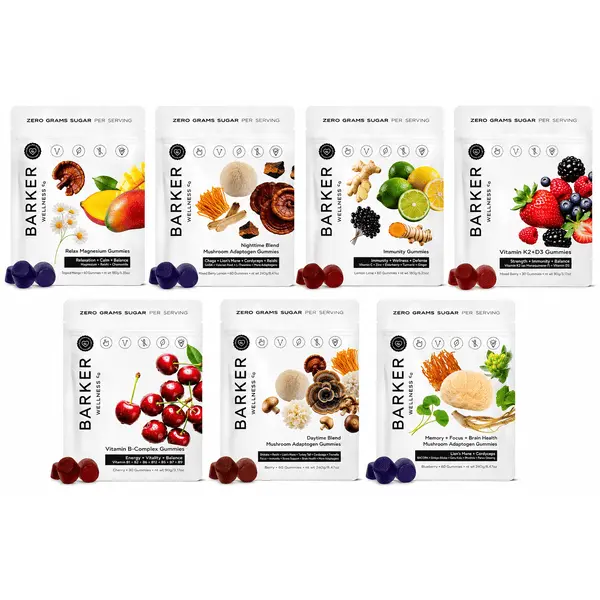 Ultimate Barker Wellness Gummies Bundle Sugar-Free