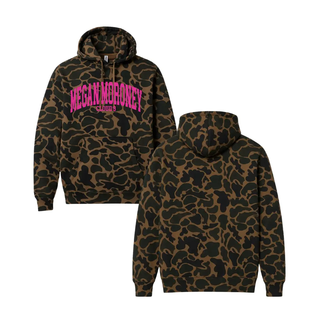 Megan Moroney Cloud 9 Camo Hoodie - Camo Hoodie 3D Pullover For Unisex, Bottomland Camo Printed Hoodie 3D, Style 3D Hoodie Unisex