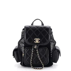 Pre-owned CHANEL Material Backpacks by Rebag