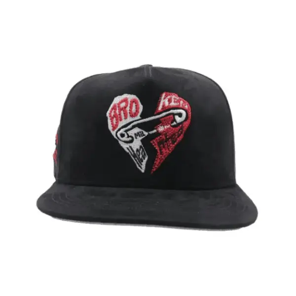 Premium Milano broken heart snapback hat