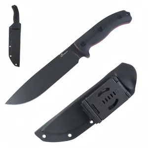 Portable Full Tang Fixed Blade Knife G10 Handles Kitchen Knife Durable Outdoor Knives Camping Multifunctional Tools Great Men's Gifts