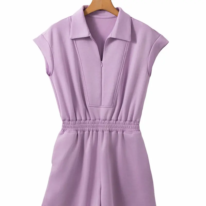 VIOLET SHORT ROMPER VIOLET SHORT ROMPER