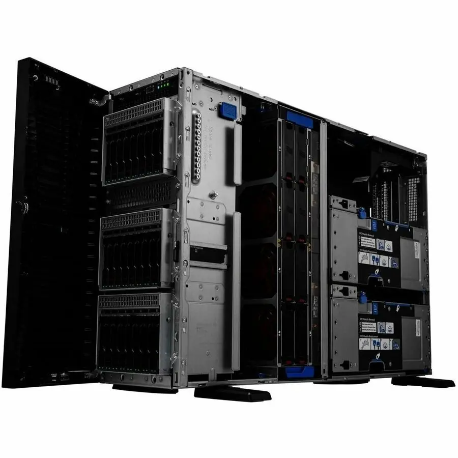 HPE ProLiant ML350 G11 4U Tower Server - 1 x Intel Xeon Silver 4510 2.40 GHz - 64 GB RAM - 960 GB SSD - (2 x 480GB) SSD Configuration - 12Gb/s SAS, Serial ATA/600 Controller