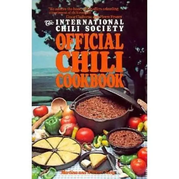 USED Book - International Chili Society Official Chili Cookbook by Martina & William Neely (Paperback) - english