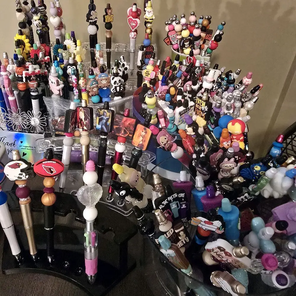 Beaded Pens - Unique and Colorful Design for Writing and Drawing