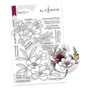 Playful Flowers Stamp Set
