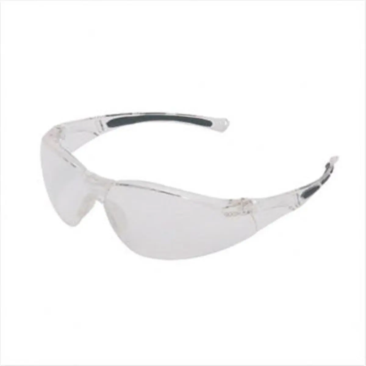 Sperian Safety Goggles - Gray Frame, Gray Hard-Coat Built-In, Soft Padded Inserts, Construction-Grade Eye Protection, Home Improvement Work Safety Gear