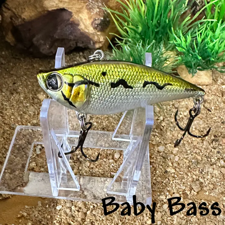Cultiva Mira Vibe 60 Lipless Crankbait, Fish Shaped Lure for Fishing
