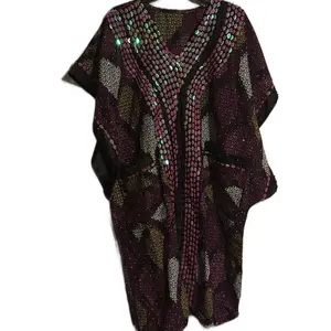 Short Beaded Dress with Vibrant Sequins and Unique Pattern for Festive Occasions