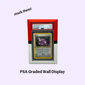 PSA Graded Card Wall Display