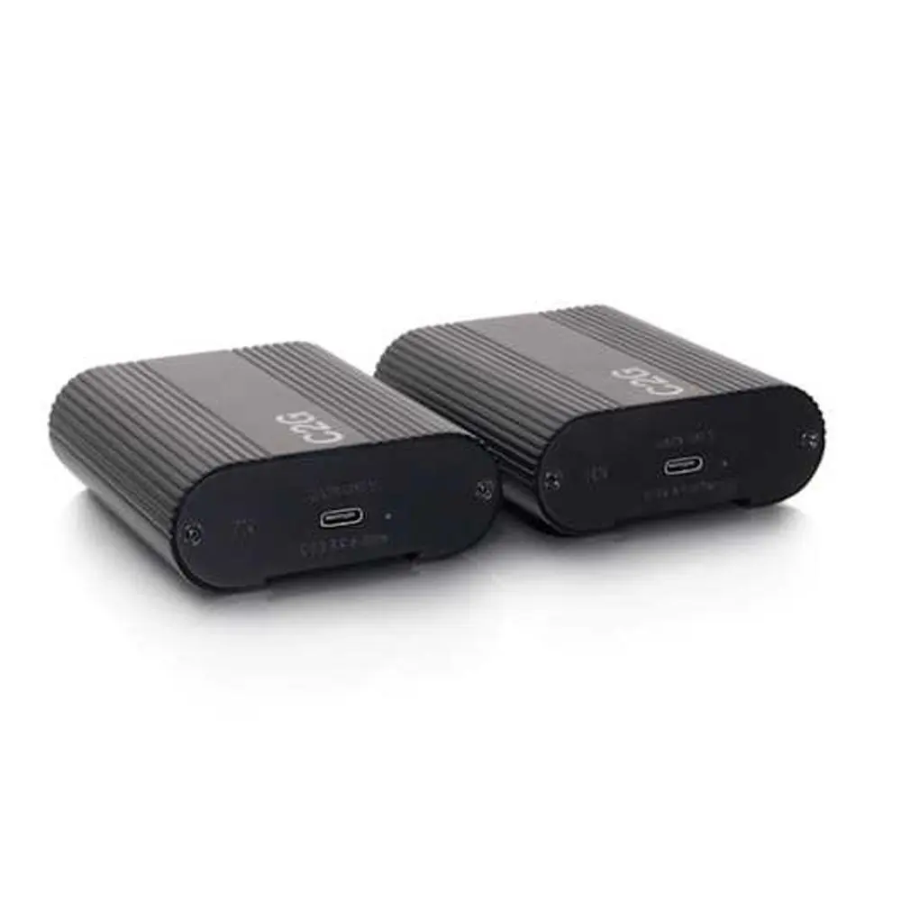 C2G Superbooster 1-Port USB over Cat6a Box to Box Extender Kit - USB 3.2 Gen1 (5Gbps)