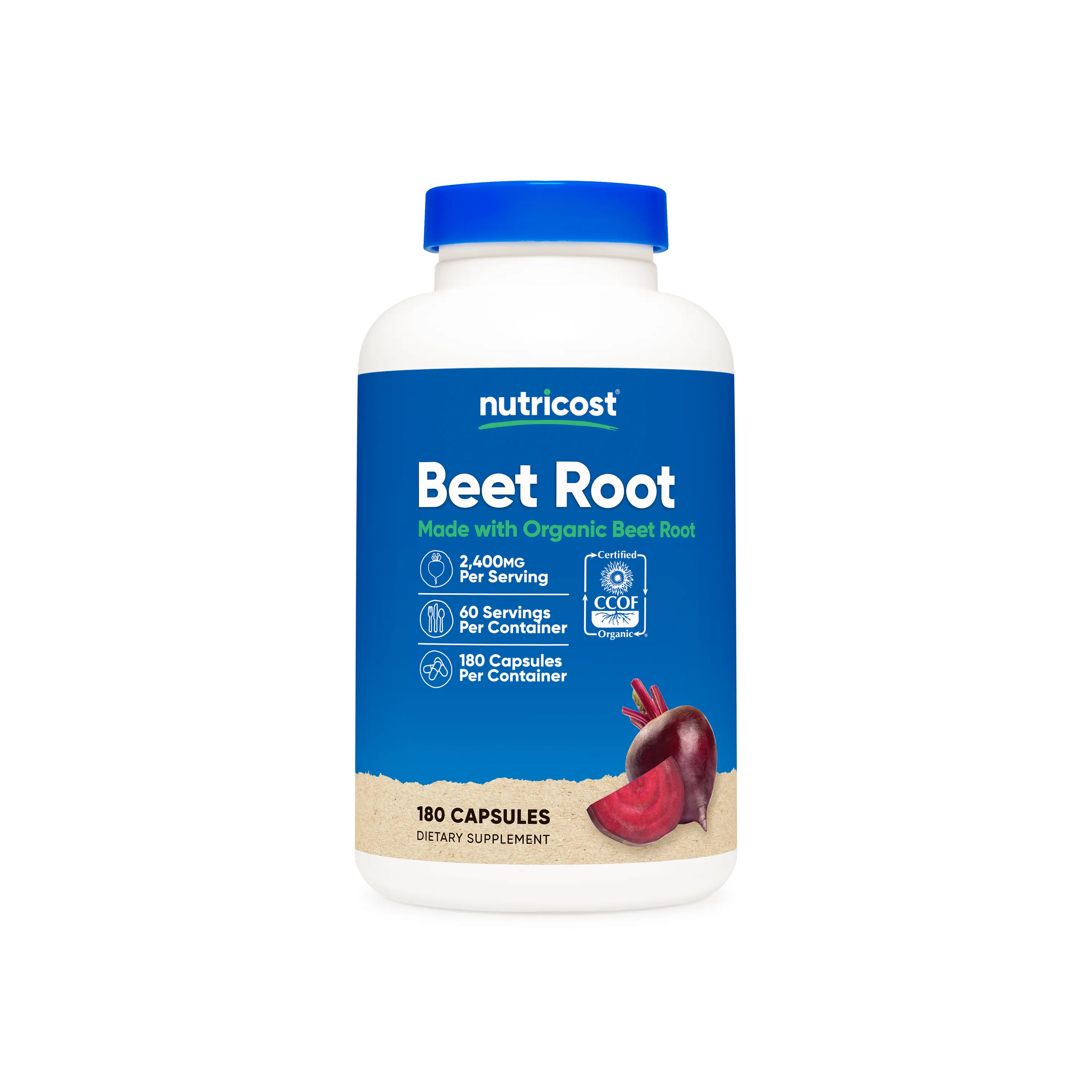 Nutricost Organic Beet Root Capsules
