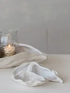 Stoneware Oyster Shell Dish